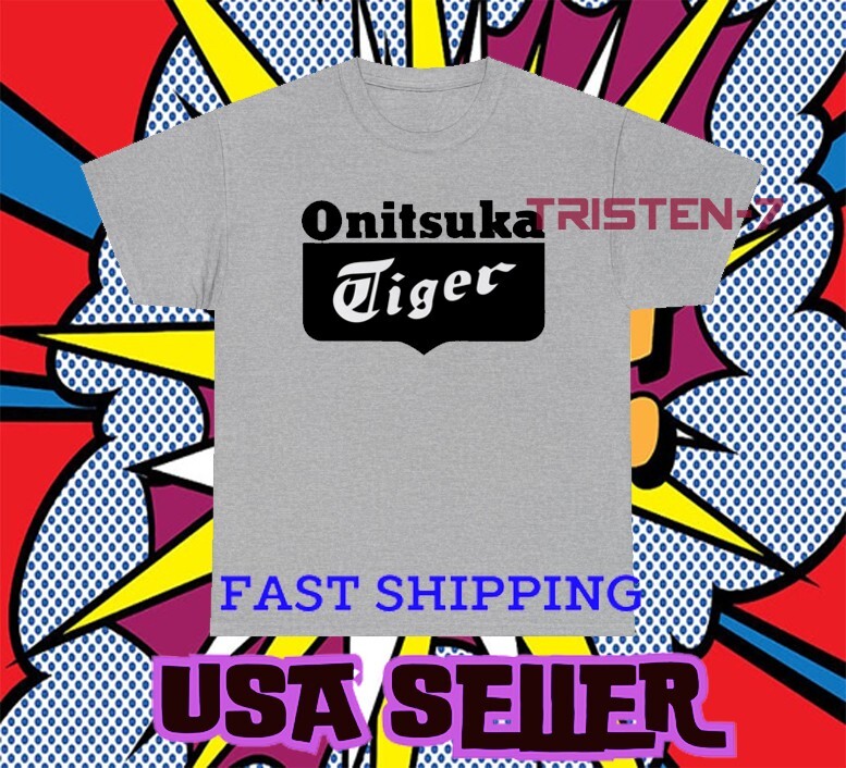 NEW SHIRT ONITSUKA TIGER LOGO ACTIVE T-SHIRT FUNNY USA UNISEX SIZE S - 5XL gallery