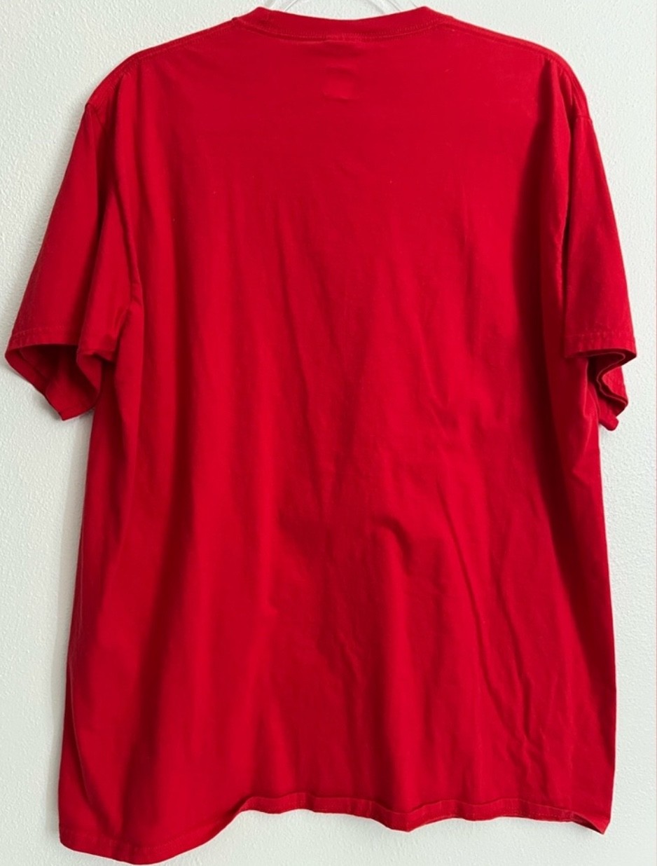 Hasbro Port & Company Cosplay Red Power Ranger Short Sleeve T-Shirt Size XL gallery