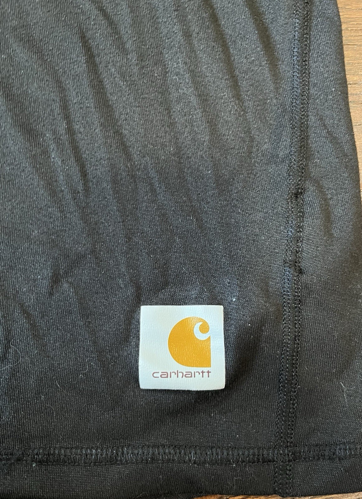 Carhartt Mens Shirt FORCE RELAXED FIT Lightweight Long Sleeve Black 1/4 zip XL gallery