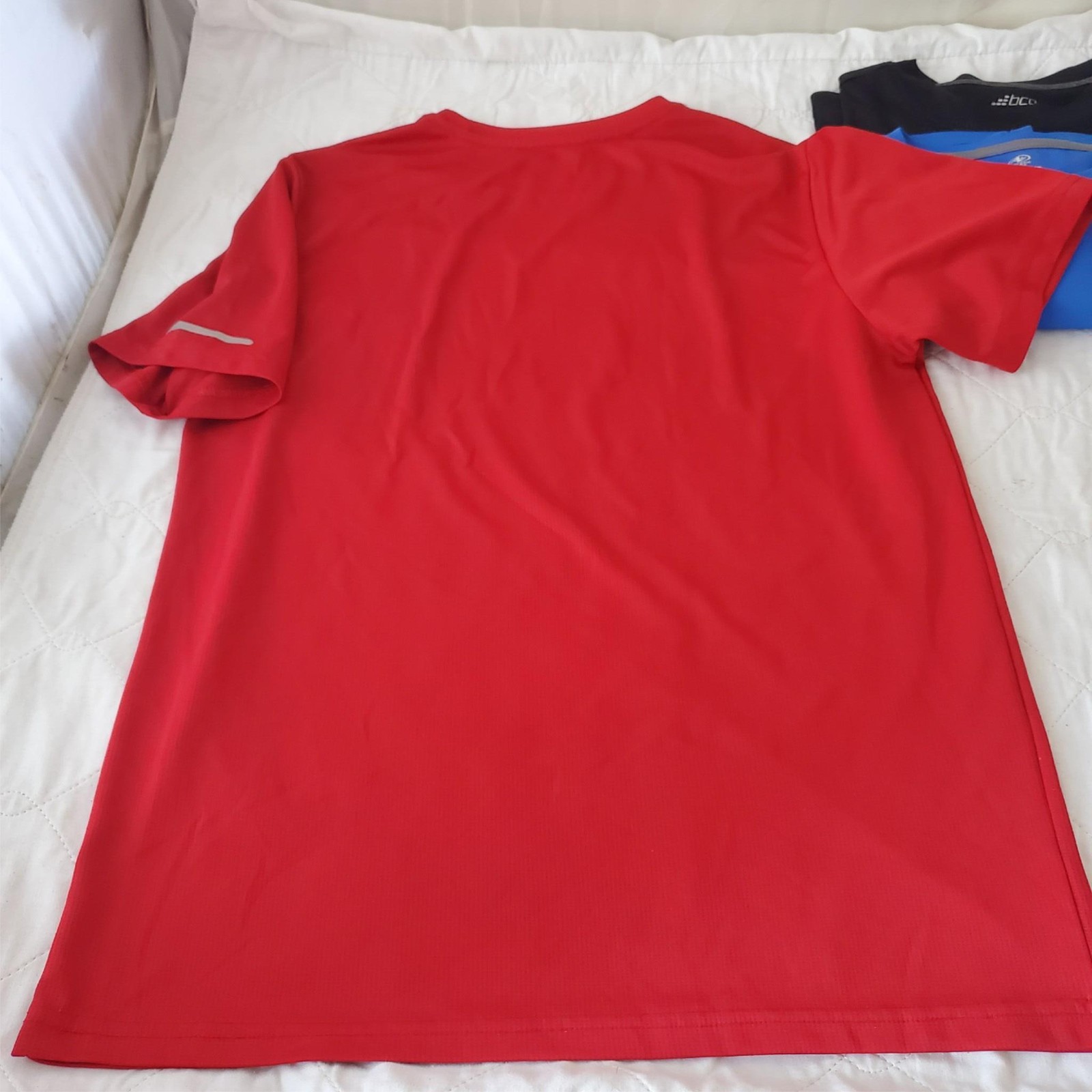 Lot of 4 Assorted Size M 38-40 Multi Brand Dry Fit Short Sleeve Shirt Men's gallery