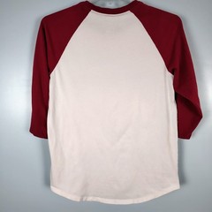 Nike Florida State Seminoles Baseball Raglan Tee White Maroon Small Dri-FIT