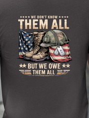 American pride, Veteran Pride, We own them all, Comfort Color T-Shirt