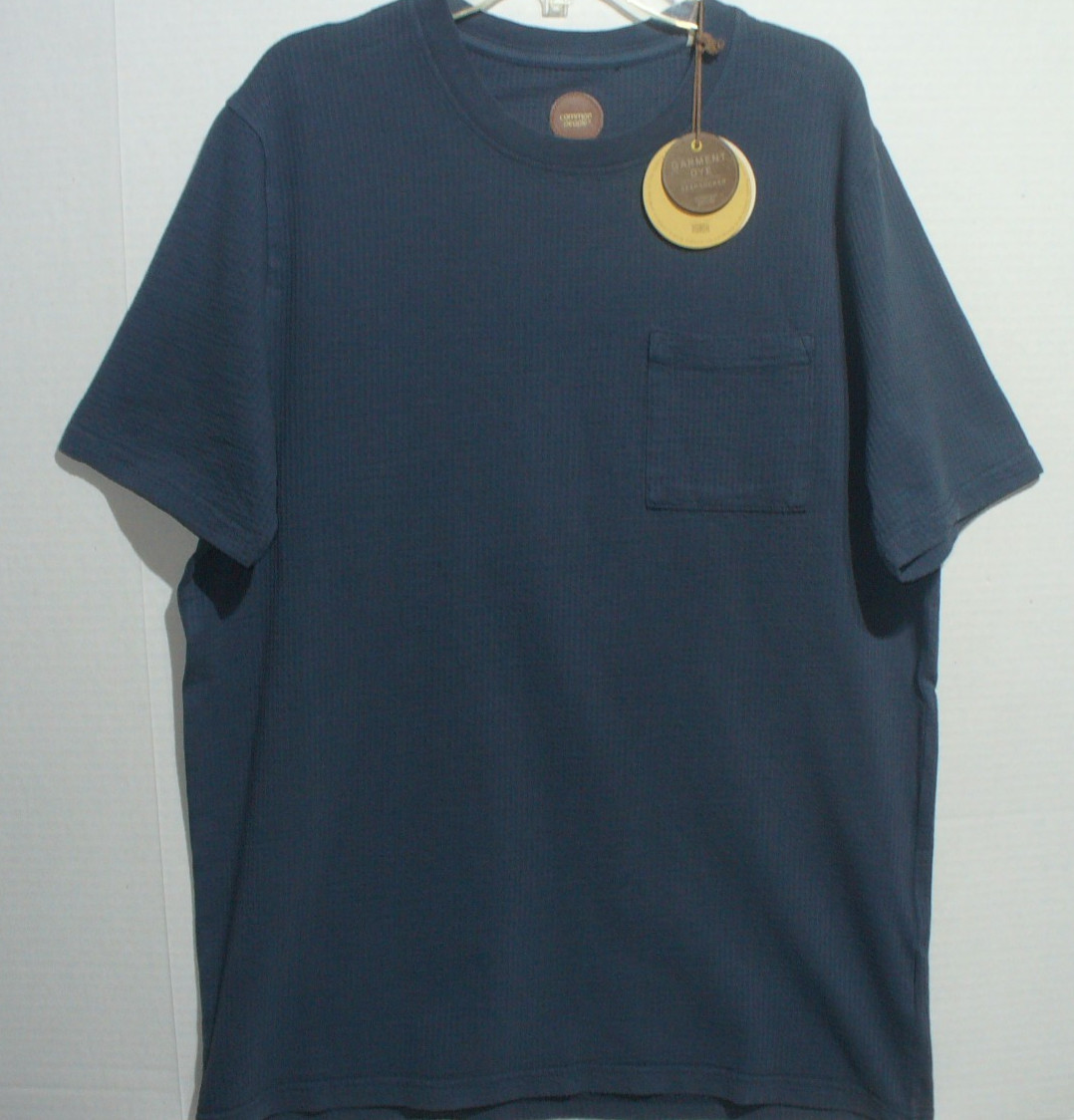 Common People Mens T-shirt Seesucker Blue NWT Size Small