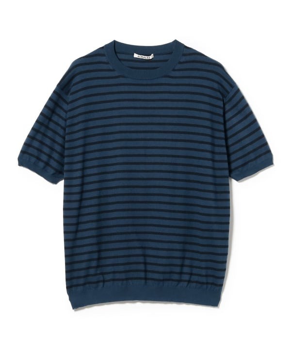 (ASK availability first) Auralee High-Quality Cotton Knit T-Shirt new