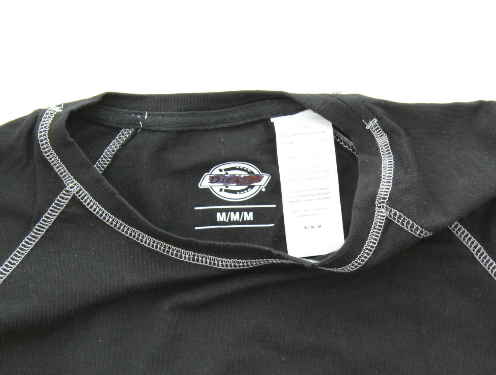 Dickies Atwood Men's Long Sleeve T-Shirt, Relaxed Fit, Graphic Chest Logo, Black gallery