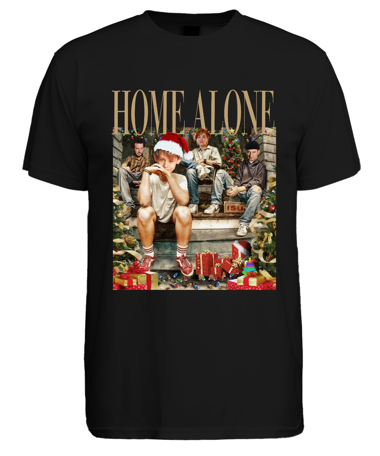 Home Alone Gangster Retro Vintage Kevin Kate Harry Marv - Christmas Xmas gallery