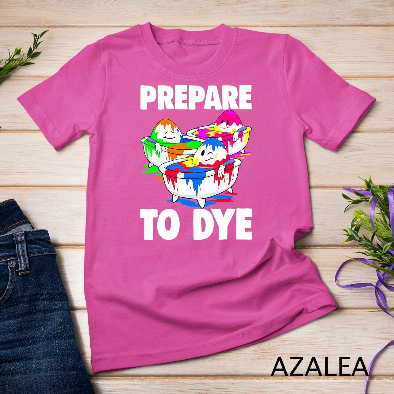 Easter Teeshirt Men Prepare To Dye TShirt Easter Day T-Shirt Unisex T-shirt gallery