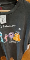 Space Jam Champion “What’s Basketball?” March Madness Size L Black T-shirt