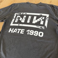 Nine Inch Nails Pretty Hate Machine Hate 1990 MODERN Faded Black