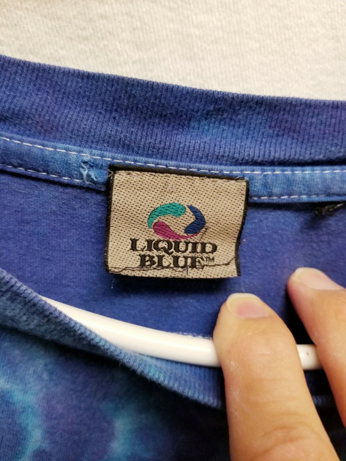 Vintage Pink Floyd Liquid Blue Shirt See Description For Measurements gallery