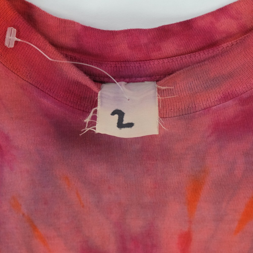 NWOT Single Stitch T-Shirt Blank Hand Tie Dye Brazil Made S/S Hering Sz. M 38' gallery