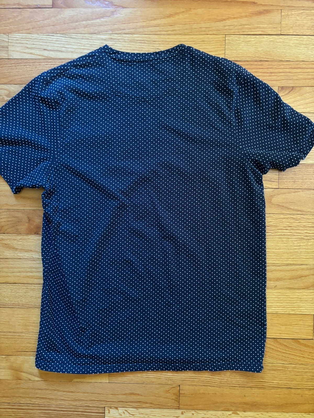 Peter Werth London Men’s Bridger Tee Black Polka Dots XL gallery