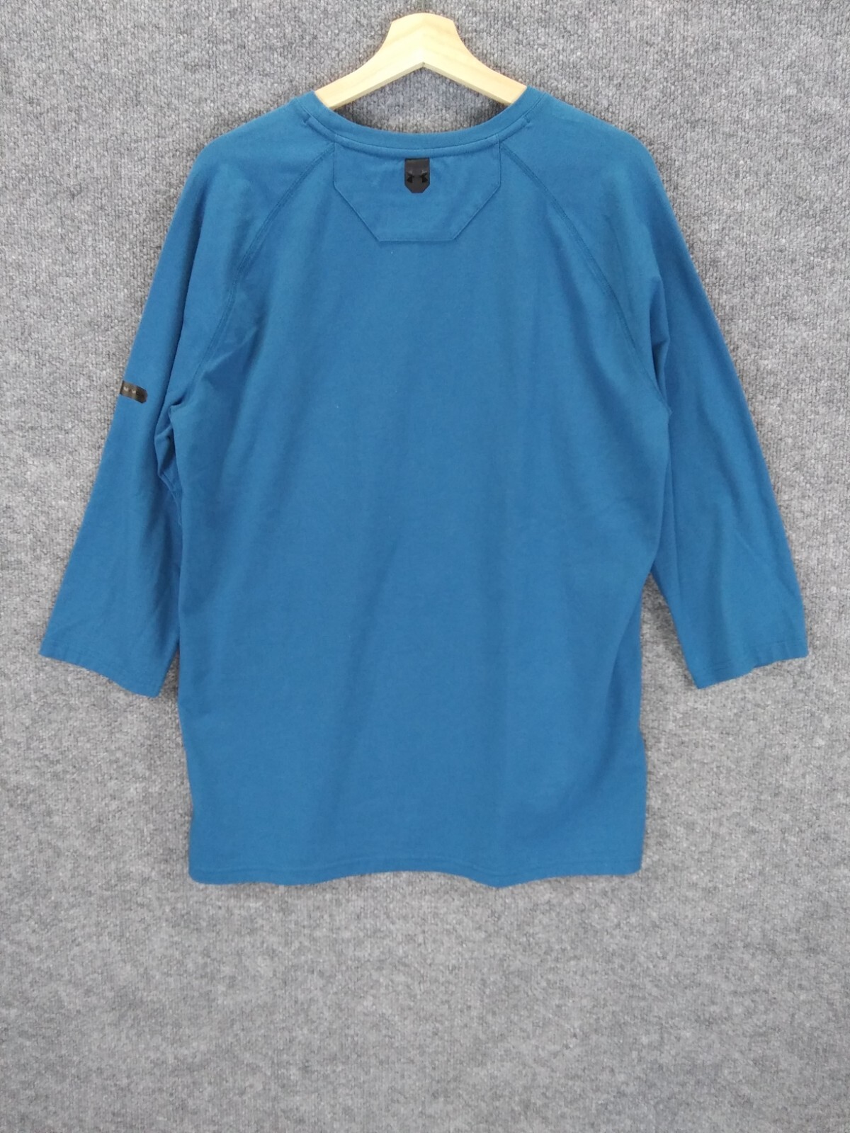 Under Amour T-Shirt Mens Extra Large Blue Sleeve Cotton Elastane Polyester gallery