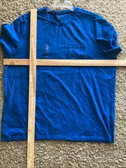 VRST Men’s Essential Pocket Tee Short Sleeve T-Shirt Blue Tide New With Tags XXL