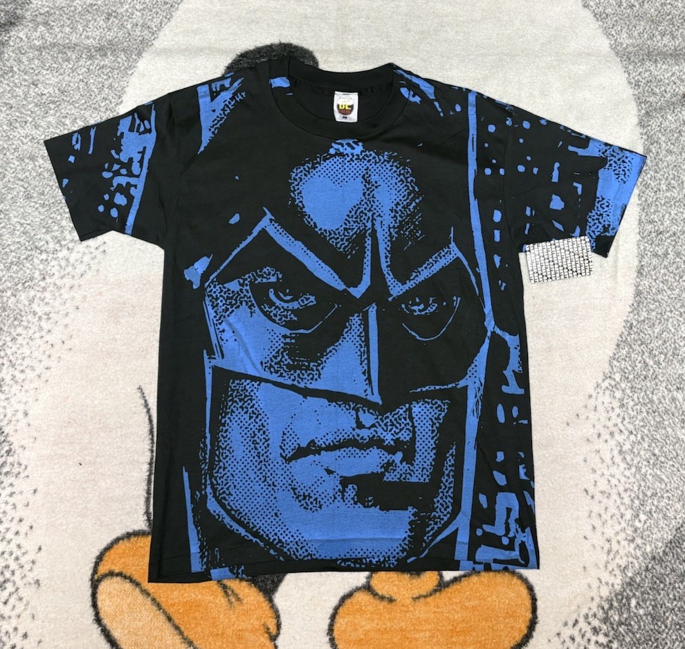 INSANELY RARE VINTAGE 1992 Batman Returns AOP Movie Promo T-Shirt XL/DEAD-STOCK
