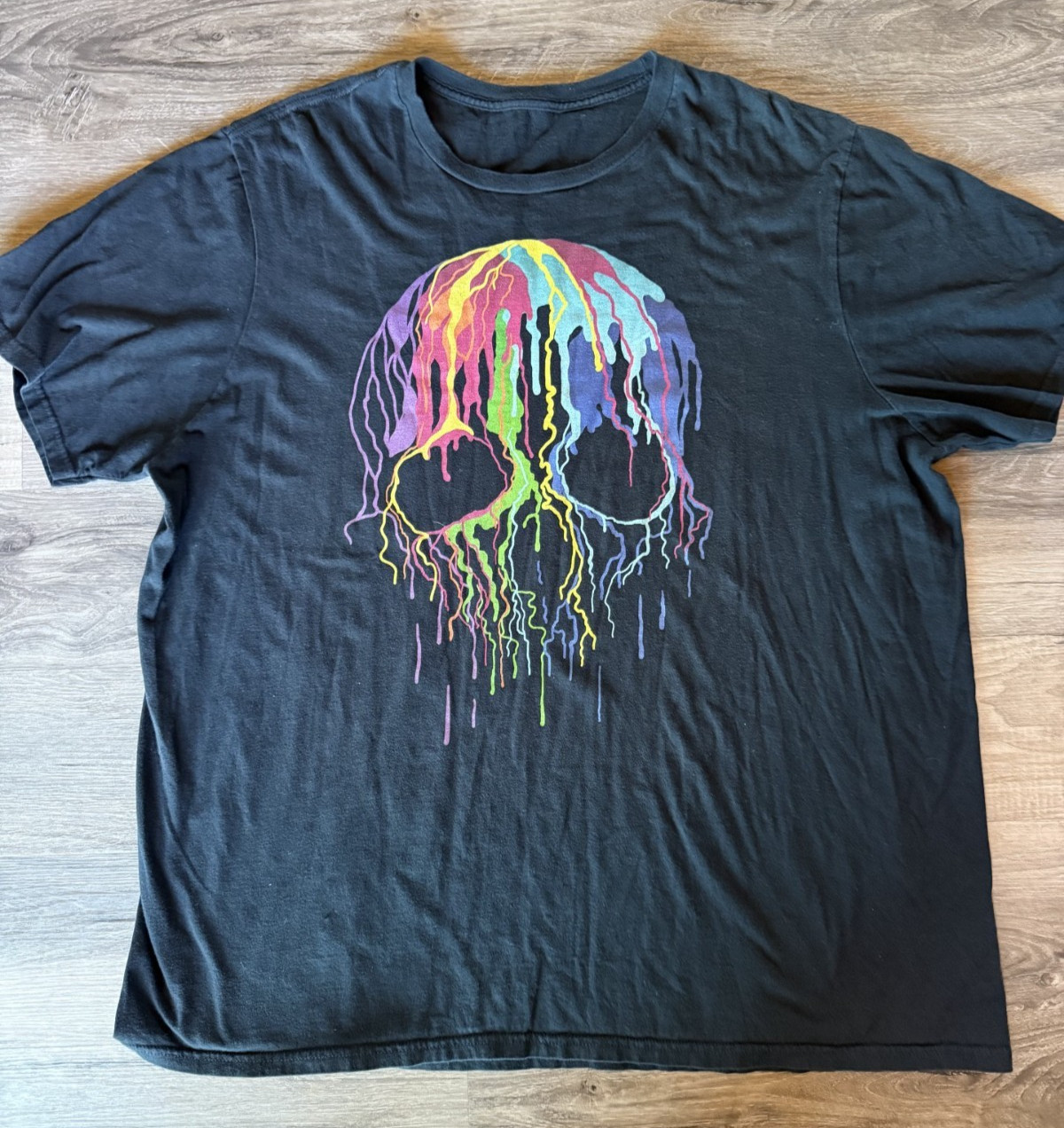 Men's Skull graphic t-shirt size 2XLT Mens big and tall gallery