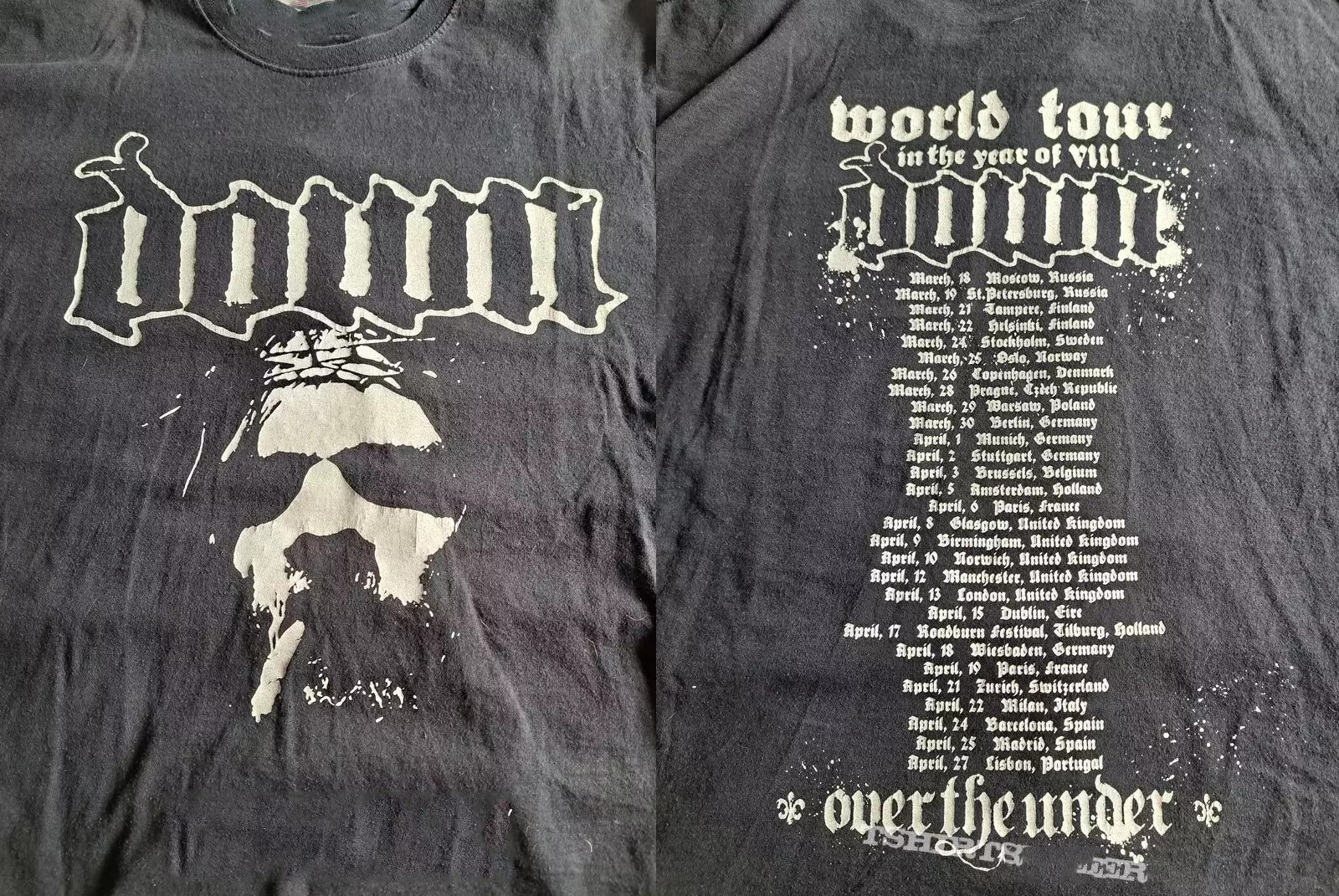 Down Band World Tour In The Year T Shirt Full Size S-5XL gallery