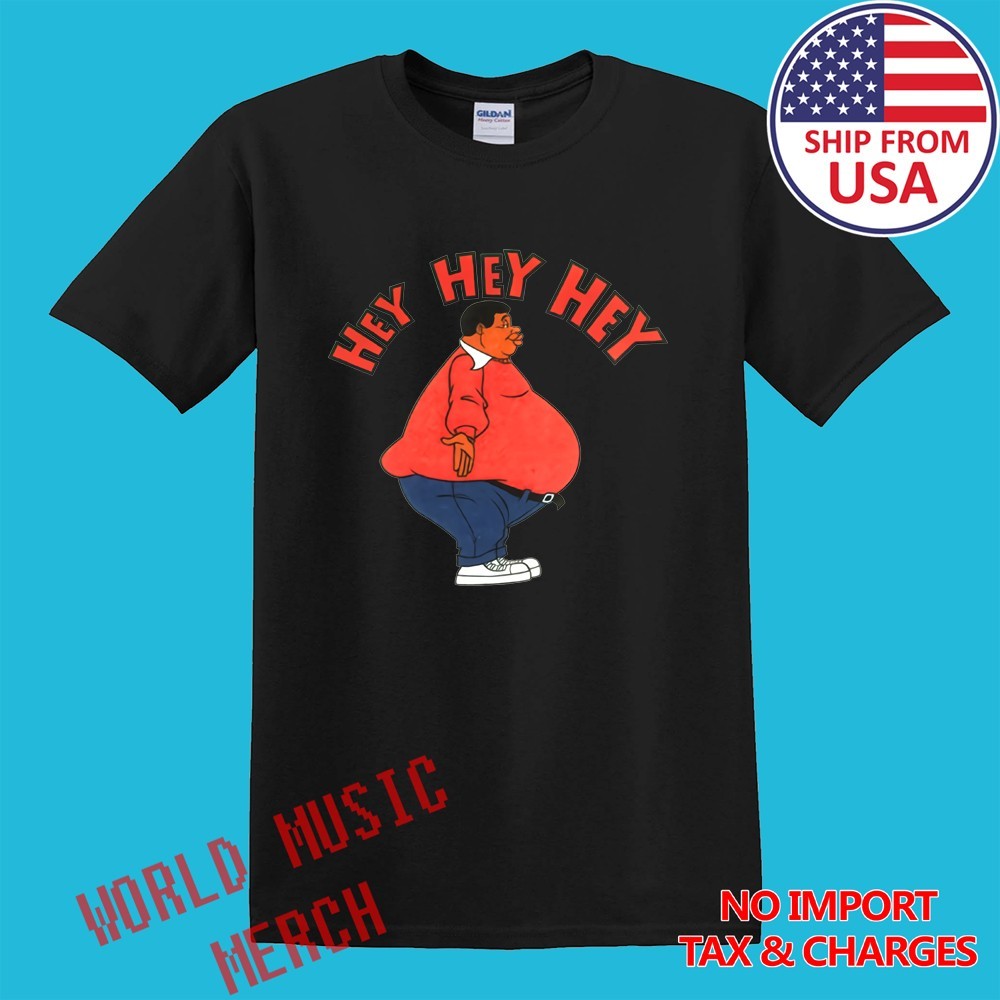 Fat Albert Hey Hey Hey Men’s Black Size S-5XL