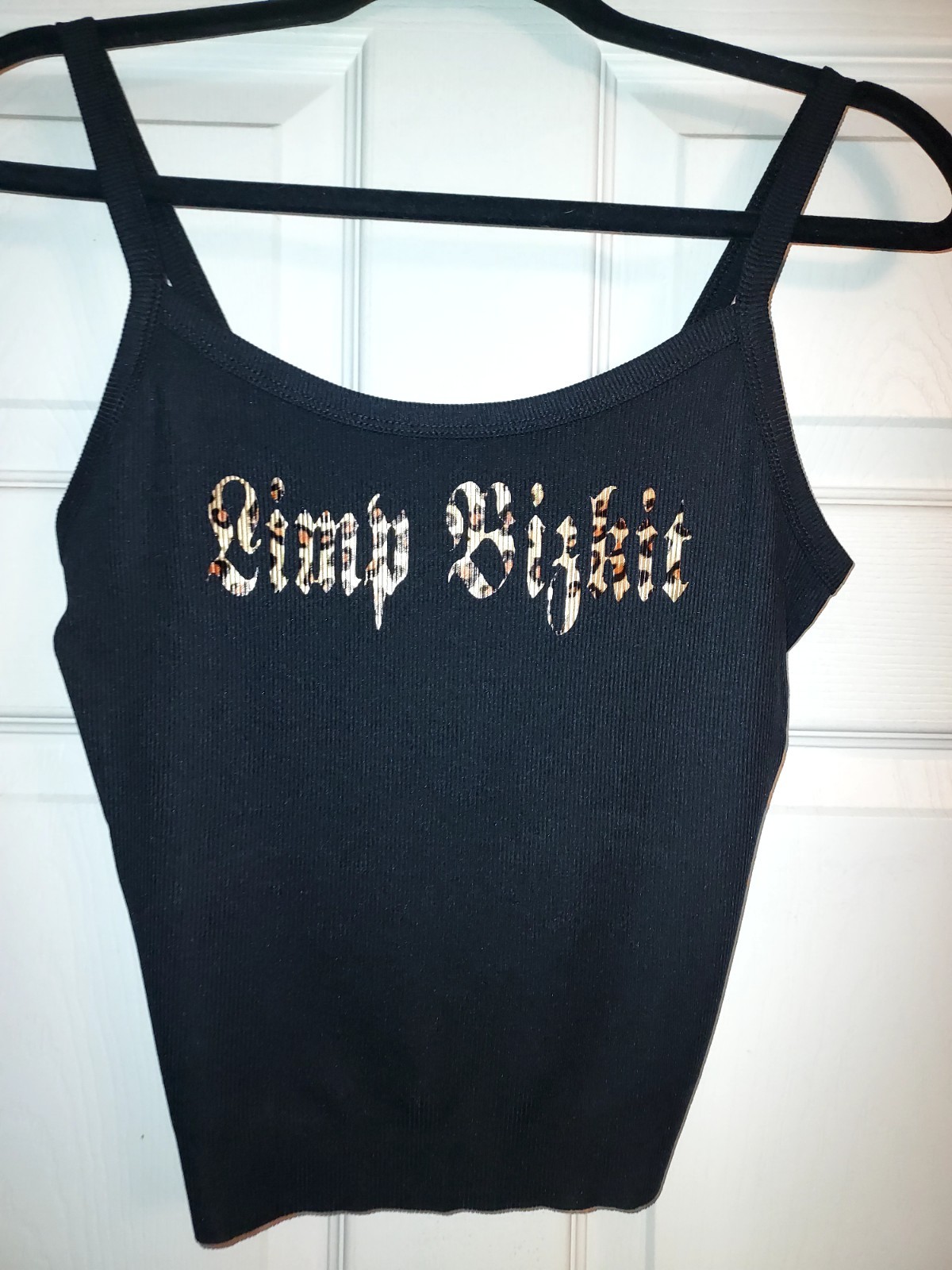 Limp bizkit cropped Tank leopard print Tank top ribbed Limp Bizkit Shirt Xs-2xl gallery