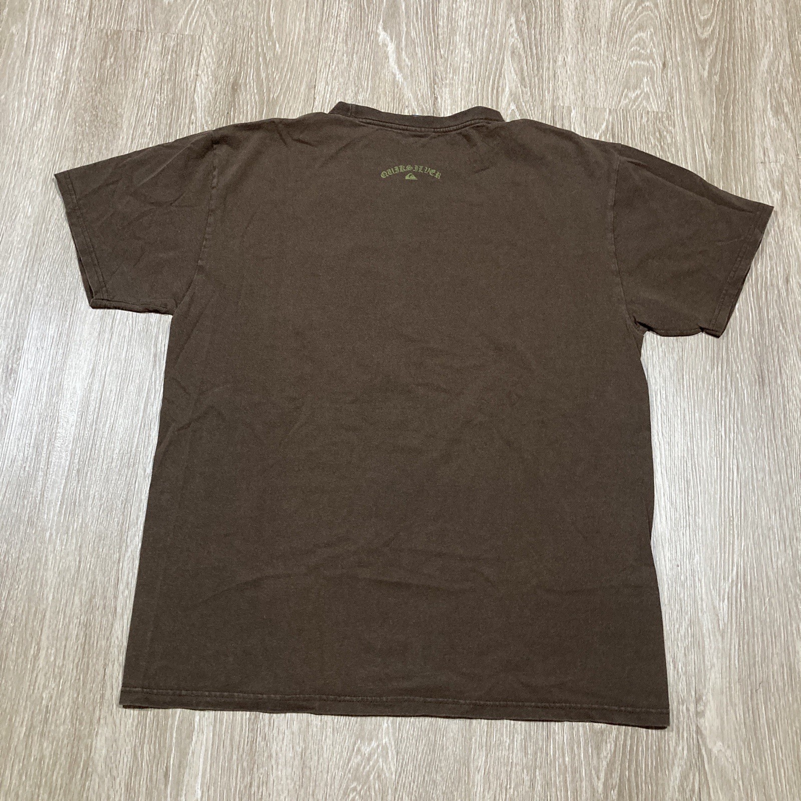 Quiksilver Shirt L 90s 00s Surfing Surf Skating Skater Skate Moth Butterfly Tee gallery