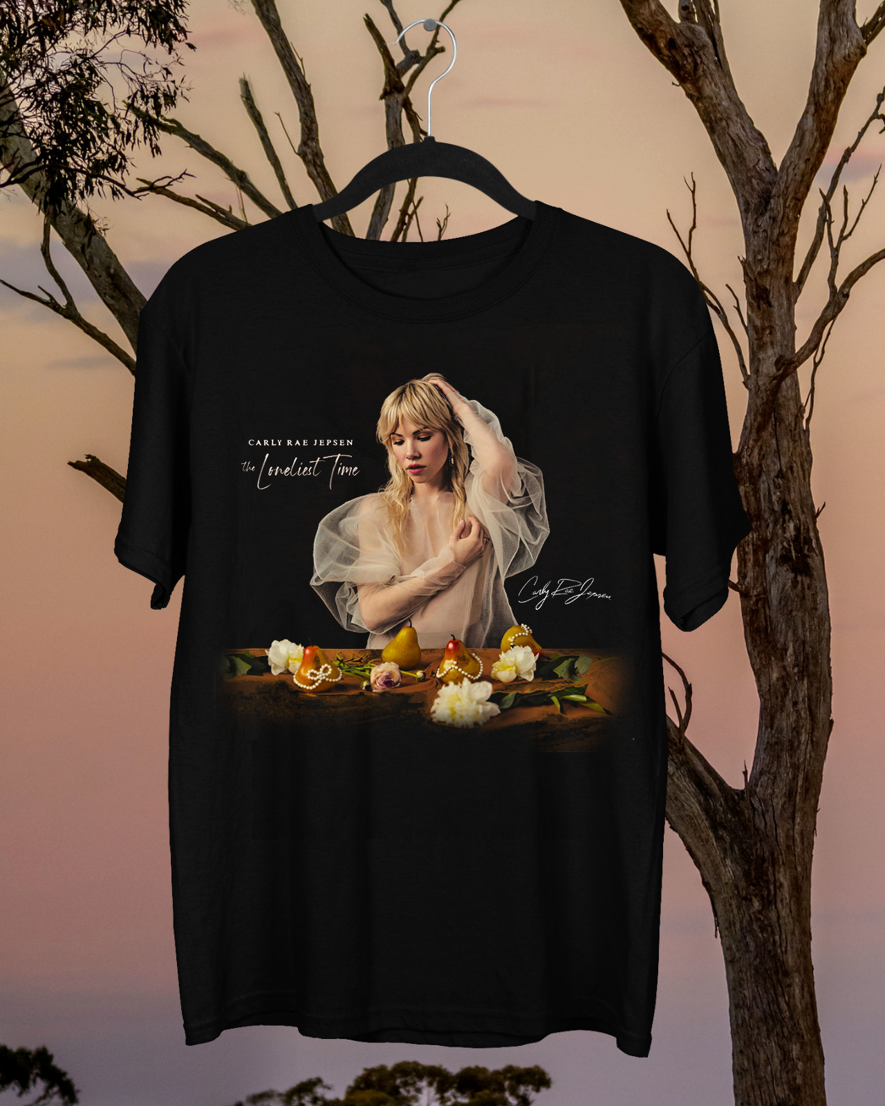The Loneliest Time Carly Rae Jepsen Black S-2345XL Unisex T-shirt GC803