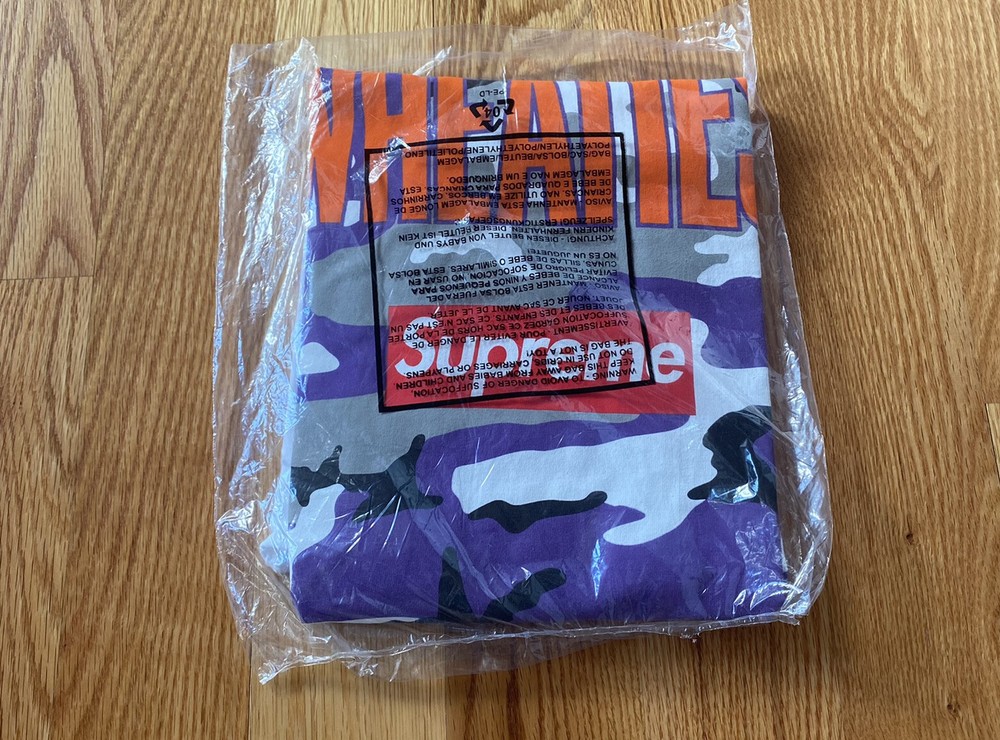 New Supreme Wheaties Box Logo S/S Tee T-Shirt WHITE SS21 Medium M
