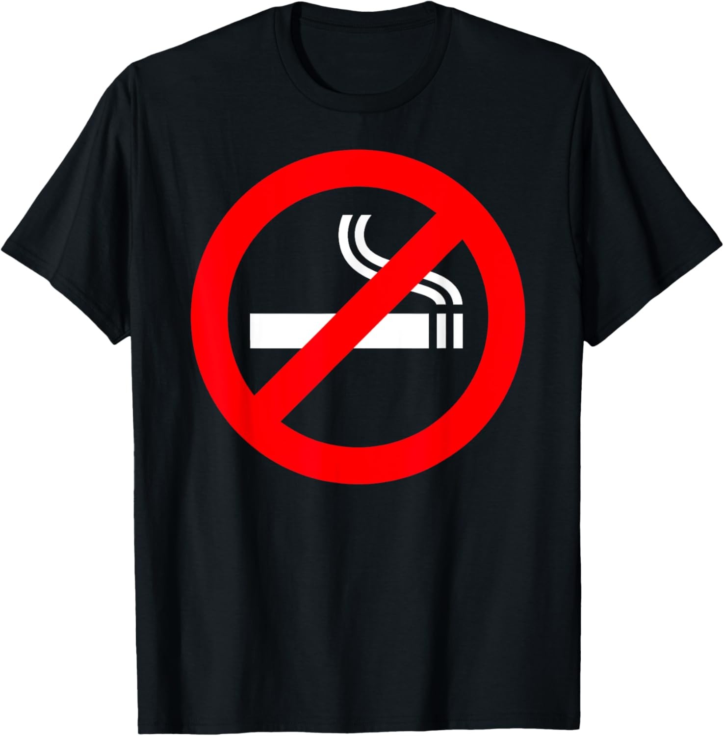 No Smoking Symbol novelty No Smoking Sign T-Shirt