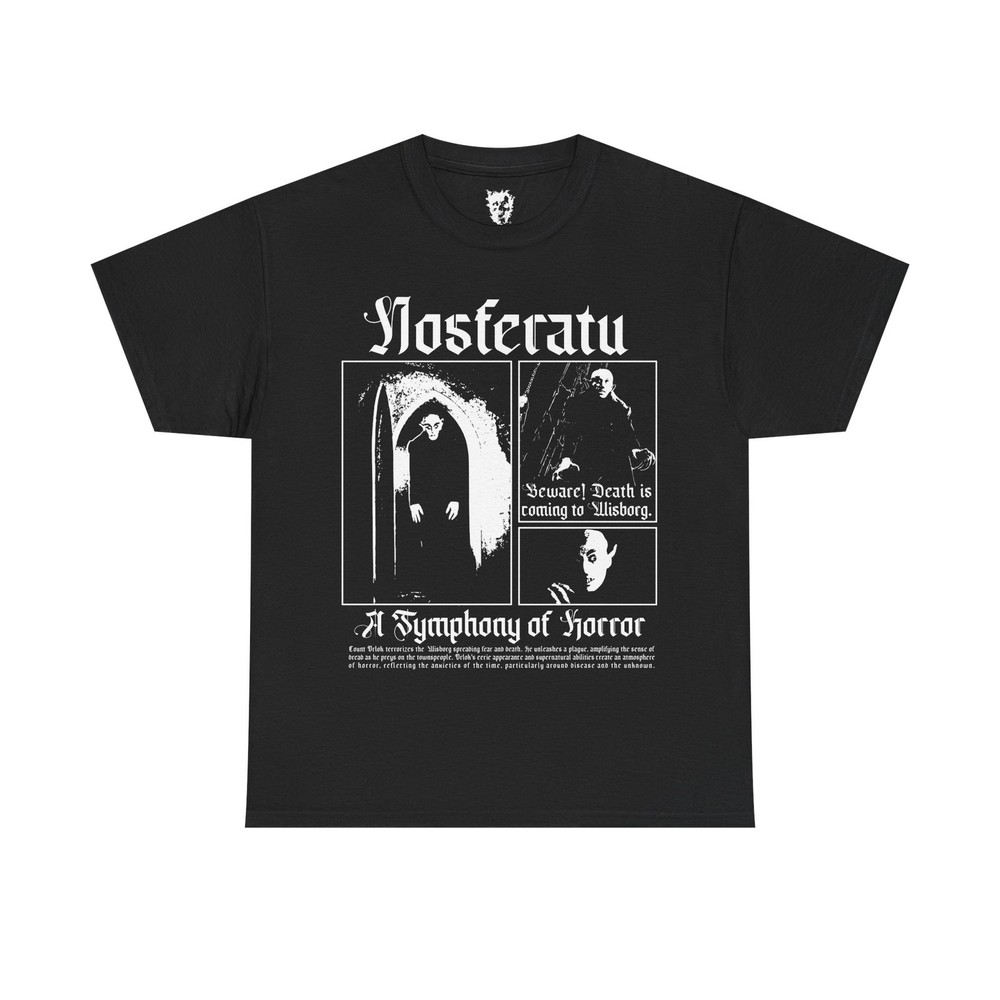 Nosferatu Shirt Gothic Horror Dracula Vampire Halloween T-Shirt