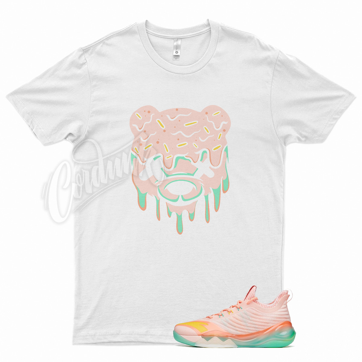 DRIPPY T Shirt for Anta Klay Thompson KT6 Flamingo 2021 Men’s Low Basketball
