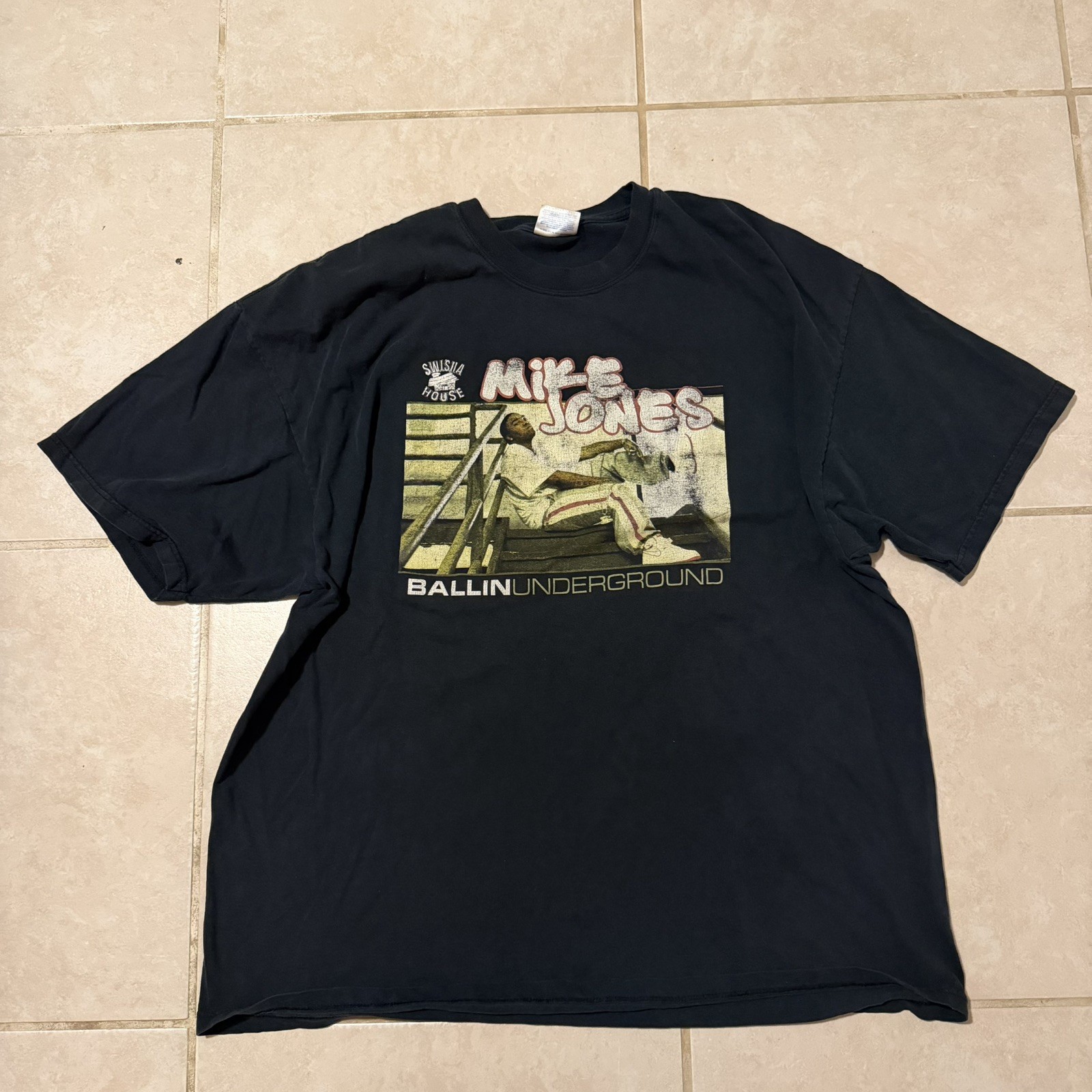 Vintage Rare 2000’s Mike jones swisha house rap promo tshirt SZ XXL gallery