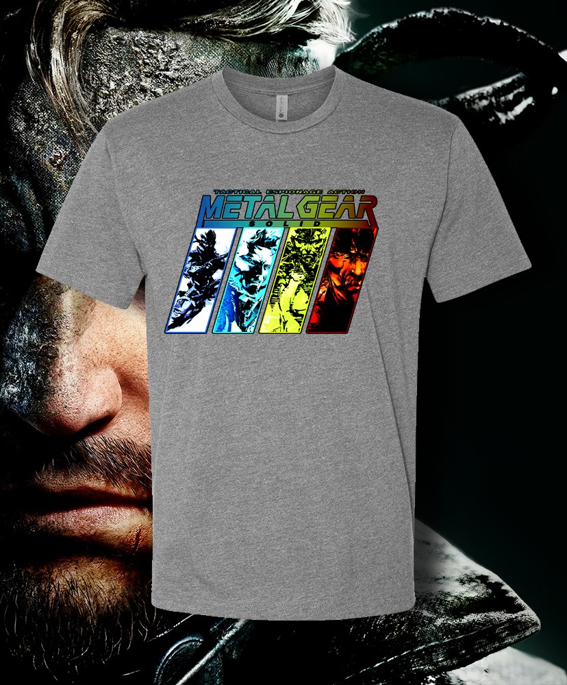 Metal Gear Solid V2 Retro Video Game T Shirt Youth M - Adult 6XL Fast Ship! gallery