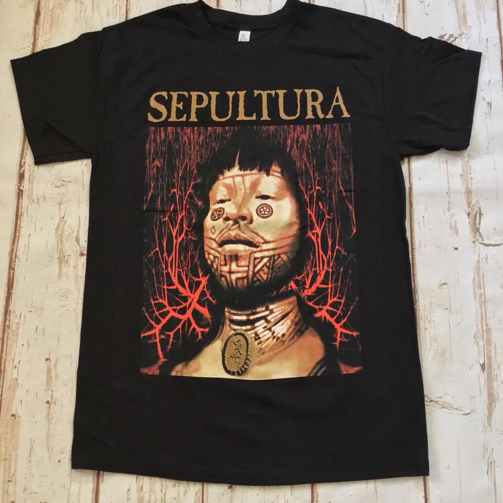 NEW- SEPULTURA - BAND T-SHIRT gallery