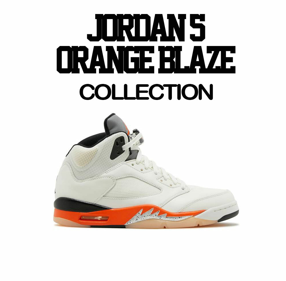 Shirt Match Jordan 5 Orange Blaze Shattered Backboard Shoes - Killa Season Tee gallery