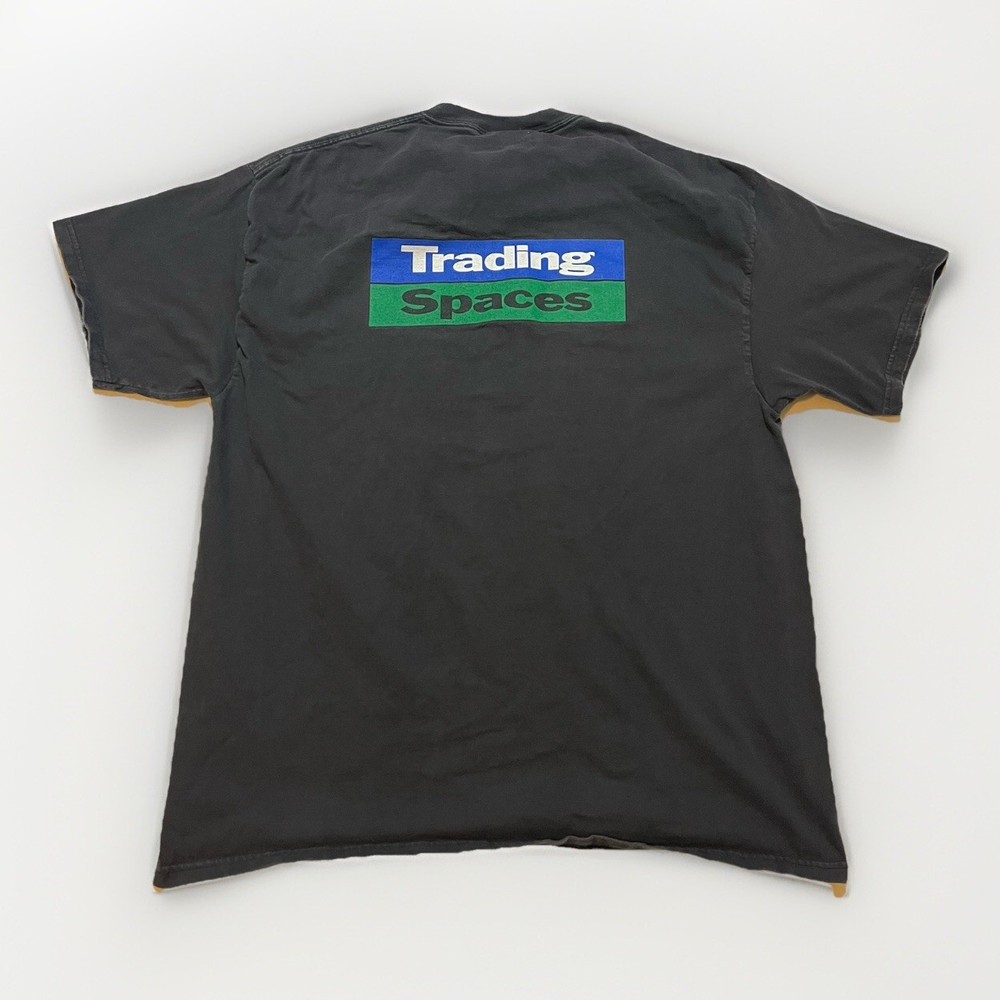 Vtg Trading Spaces TLC Discovery Channel Store T-Shirt Men’s XL