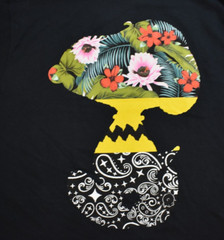 Neff x Peanuts Mens Snoopy Multiple Image Fill Graphic Black Shirt New S-XL