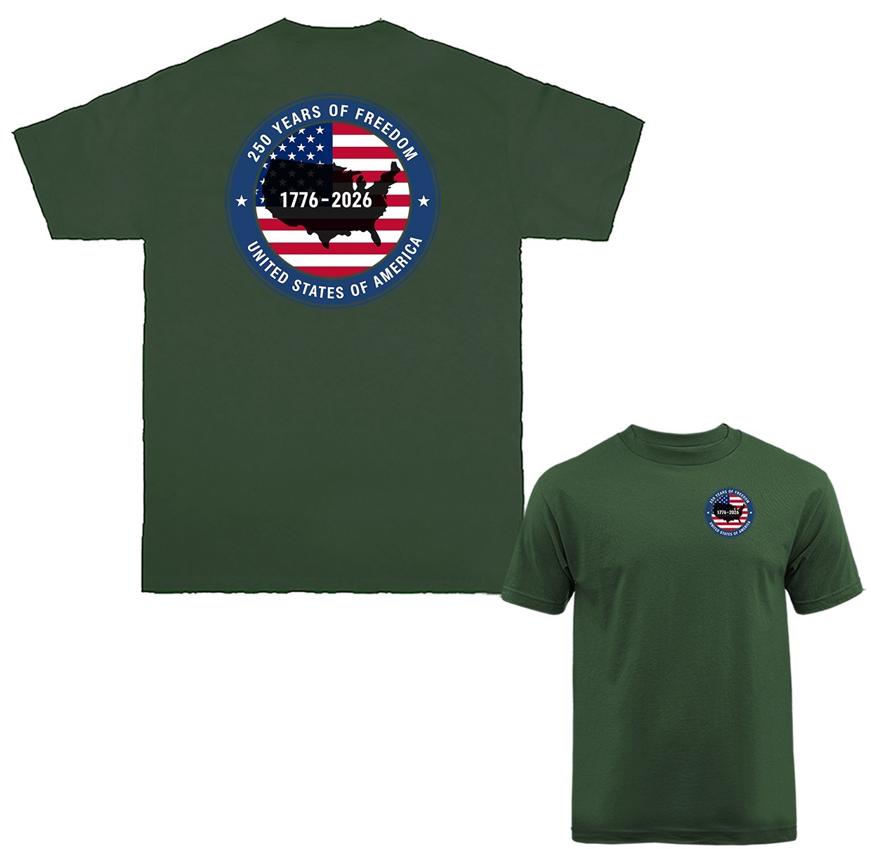 250 Years of American Independence Day US Flag 4th of July Patriotic T-shirt gallery