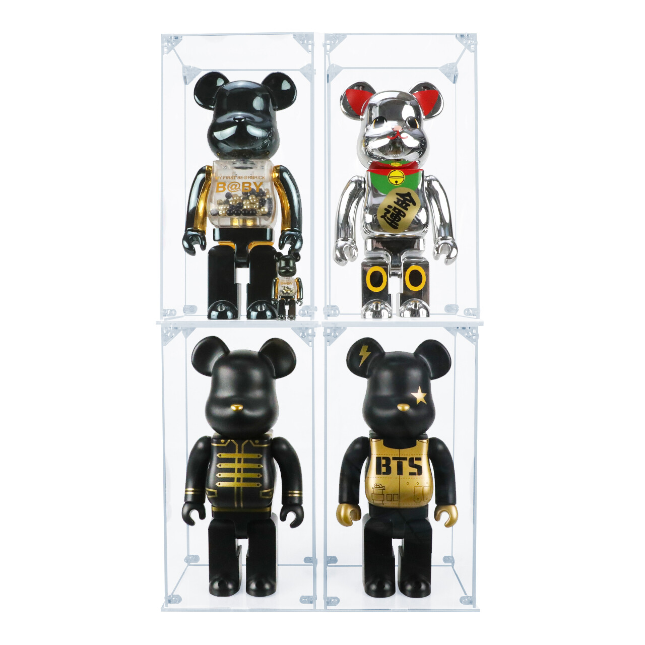SONGLECTION® Display Case for Bearbrick 400% (Clear Base)