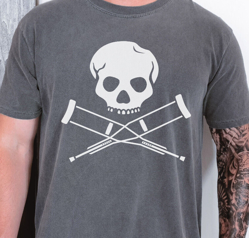 Jackass T-Shirt MTV Johnny Knoxville Movie Vintage Black Comfort Colors 1717 Tee gallery