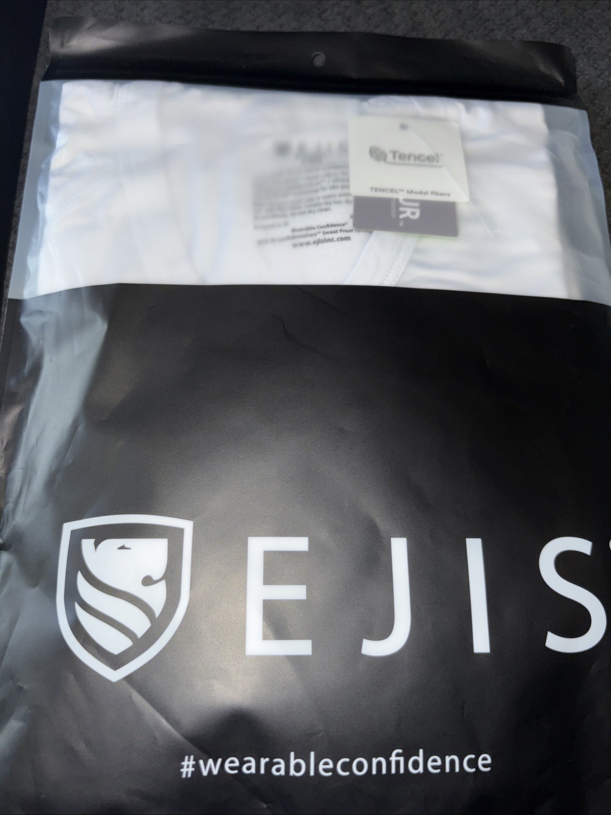 EJIS Sweat Defense Modal V Neck Undershirt XS New In White