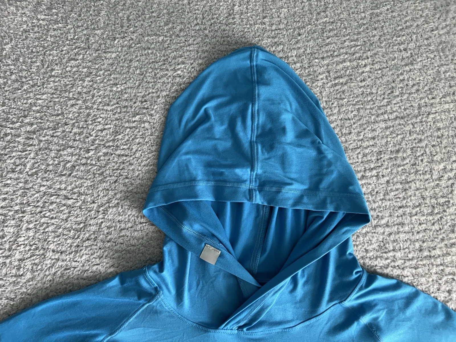 Habit Hooded Shirt Men’s 2XL Blue Hooded Performance Wicking UPF Stretch *Flaw gallery