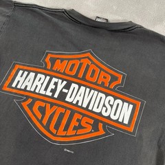Vintage 1995 Harley Davidson Brick Wall Shirt Size Medium 90s Real Test Machine