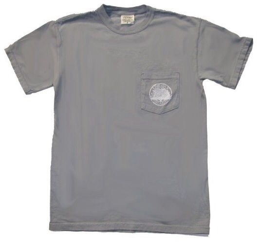 LIVE OAK BRAND T-SHIRT COMFORT COLOR "SOUTH CAROLINA FISHING LURE FLAG" MEDIUM gallery