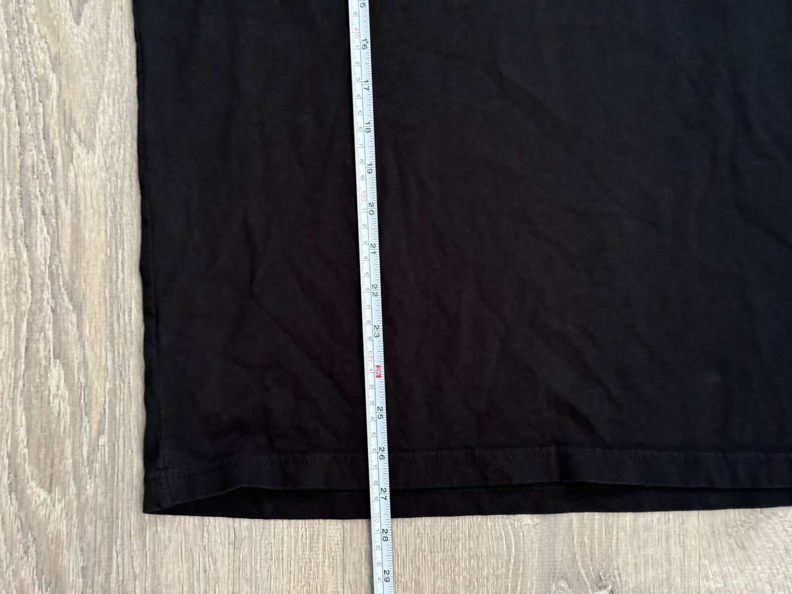 Teddy Fresh Graphic T-Shirt Stitched Button Eye Bear Men’s Medium Black gallery