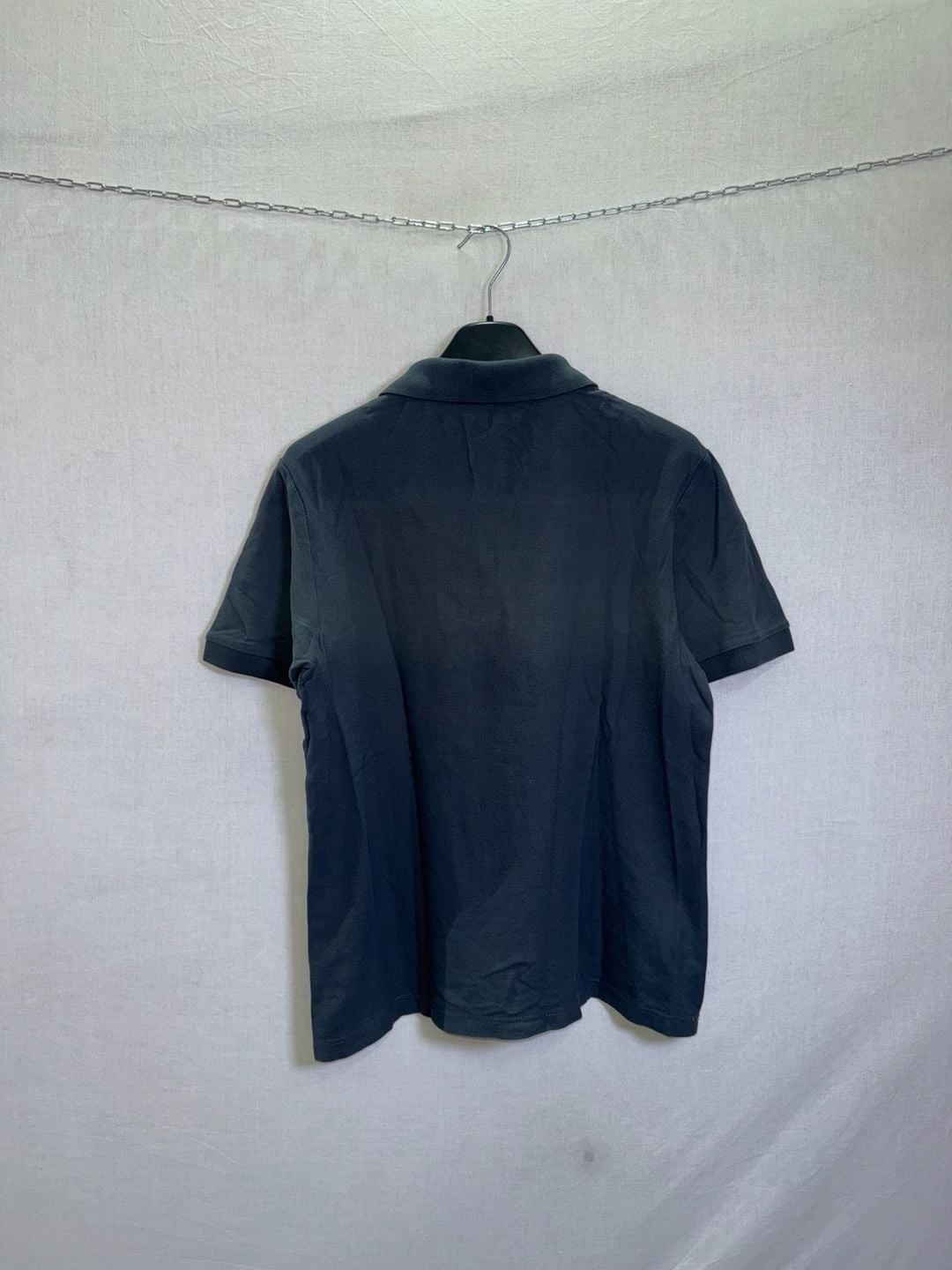 Reebok Elements Short Sleeve Cotton Polo Shirt in Midnight Navy gallery