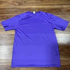 Paragon UPF 50 Sun Protection Short Sleeve Blue T Shirt Mens Size Large