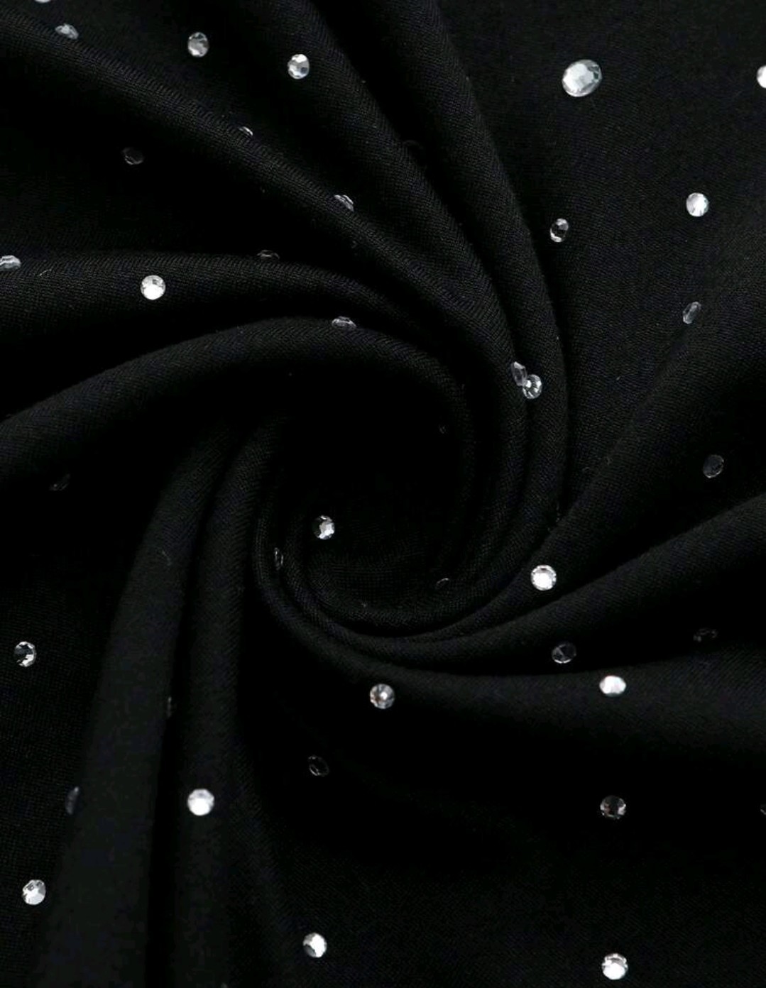 New Men Luxury Diamond Stars Rhinestones Fashion Black T-Shirt High Quality gallery