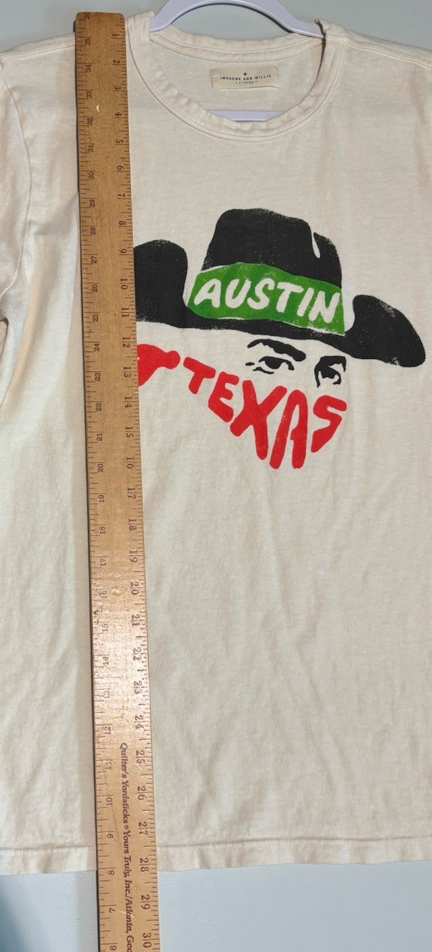 Imogene + Willie Bandit Austin Texas Cowboy Graphic Tee XL E1 gallery