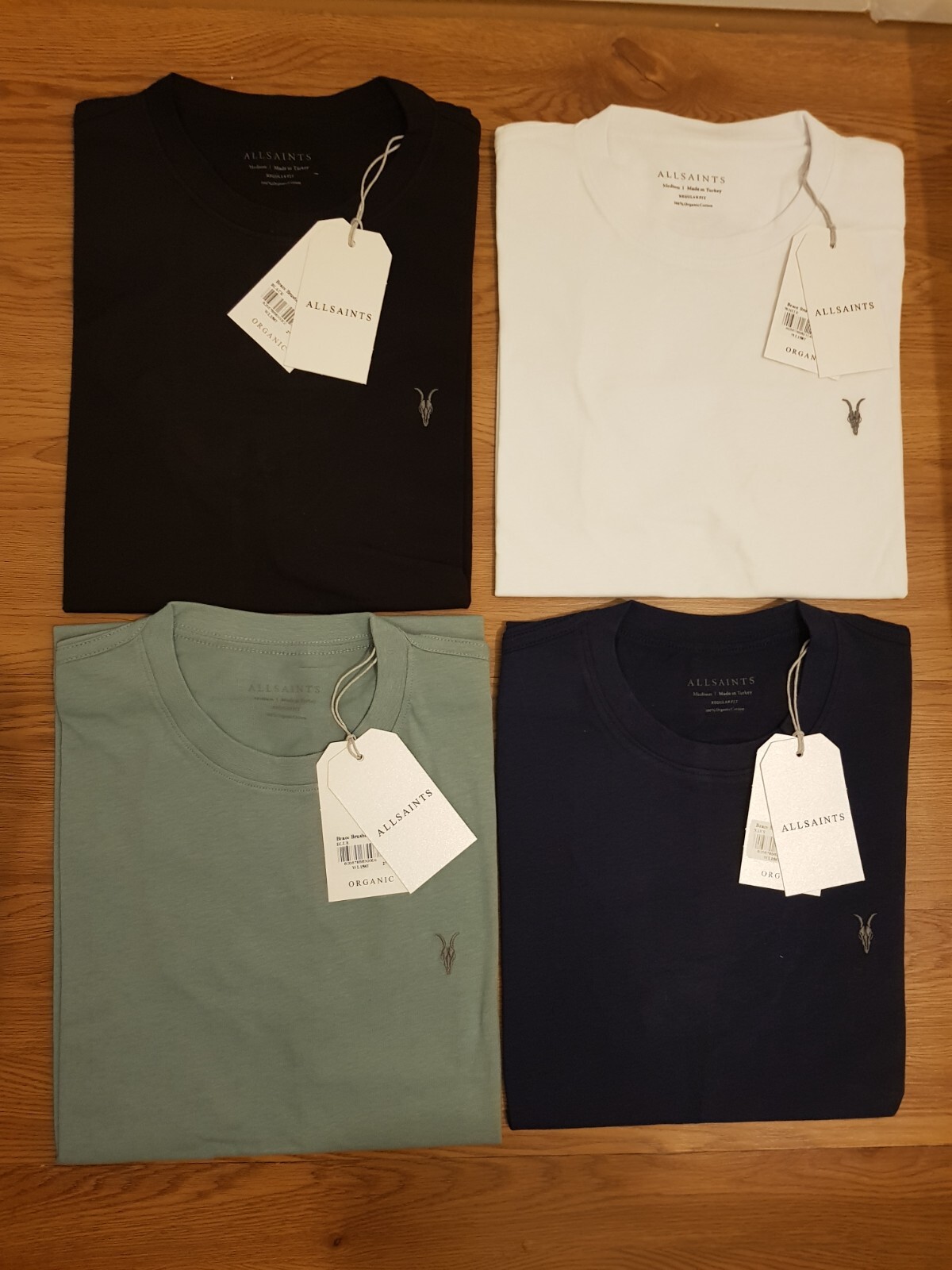 All Saints Oversized Organic Cotton Crew T-Shirt