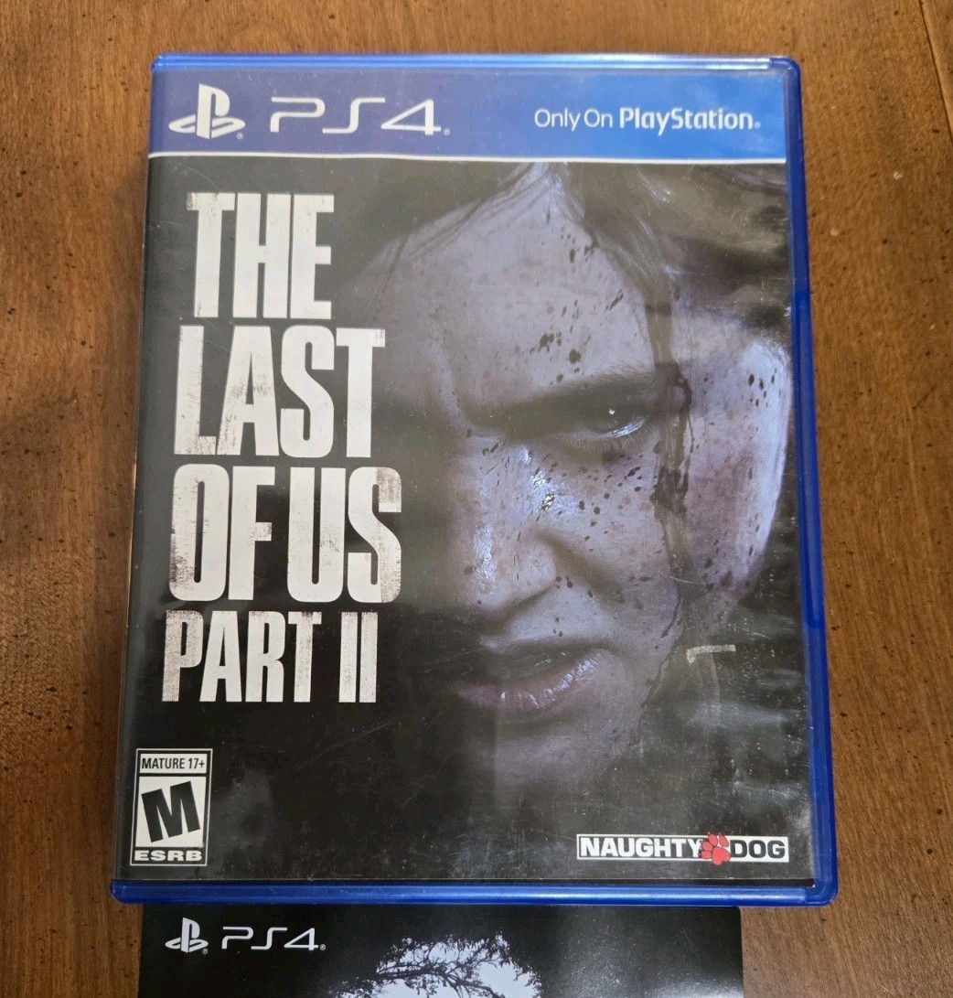 The Last Of Us Part 2 Ps4 NO GAME! Box And Manual Only No Disc
