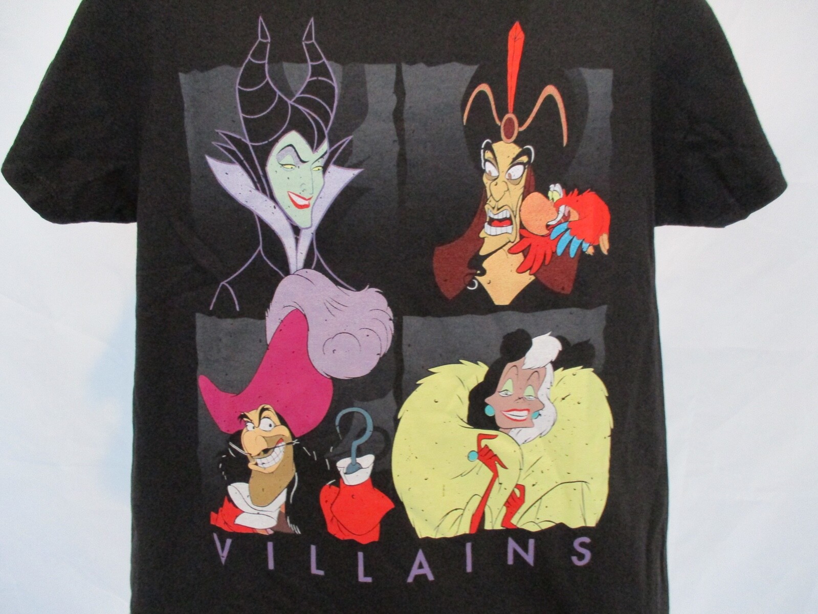 Disney Villains Maleficent, Cpt Hook, Ursula, Black T-shirt - Men's S - L NEW gallery